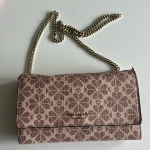 Kate Spade flower canvas purse